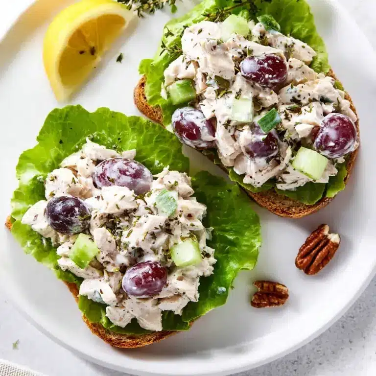 The BEST Healthy Chicken Salad Recipe