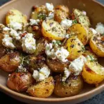Healthy Baked Feta Potatoes Recipe
