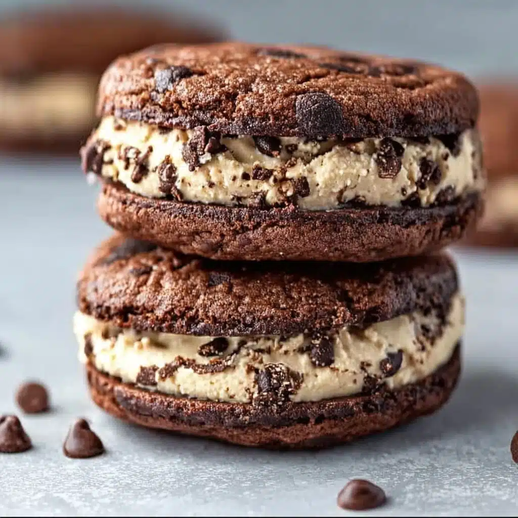 Brownie Cookie Dough Sandwich Cookies Recipe - Recipe Image