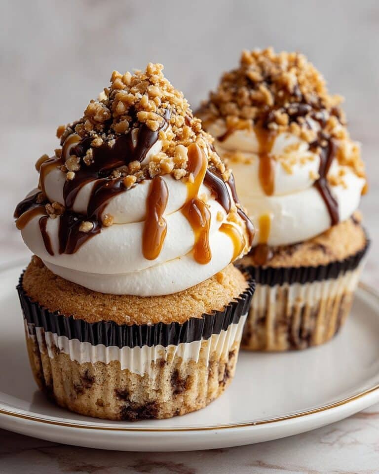 Toffee Crunch Cupcakes Recipe
