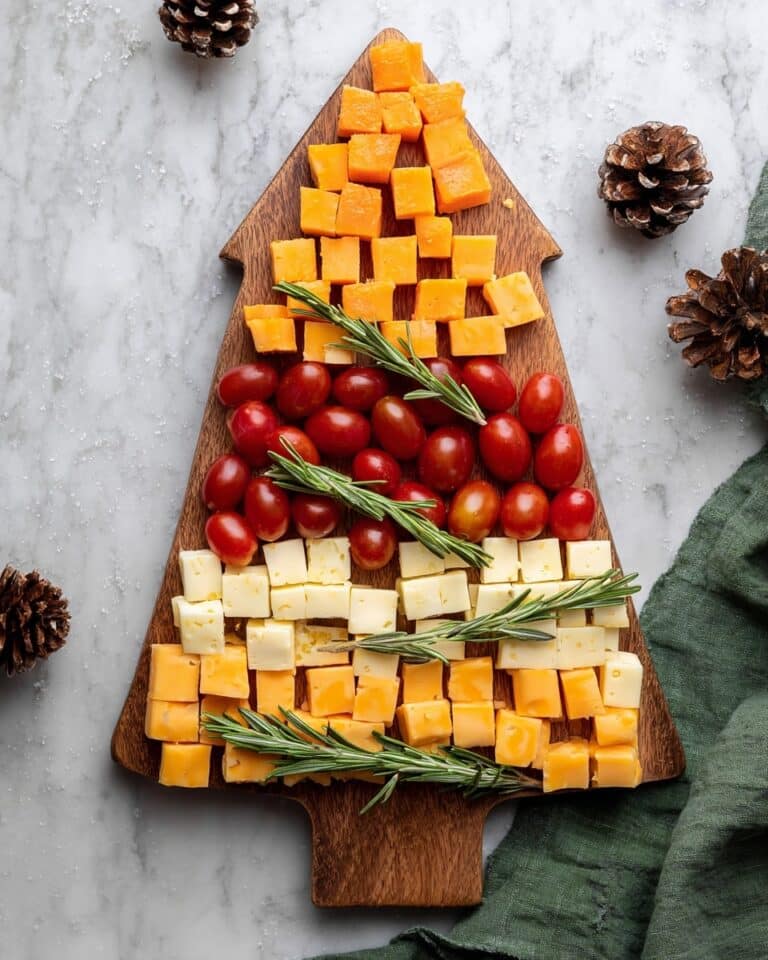 Christmas Tree Cheese Board Recipe