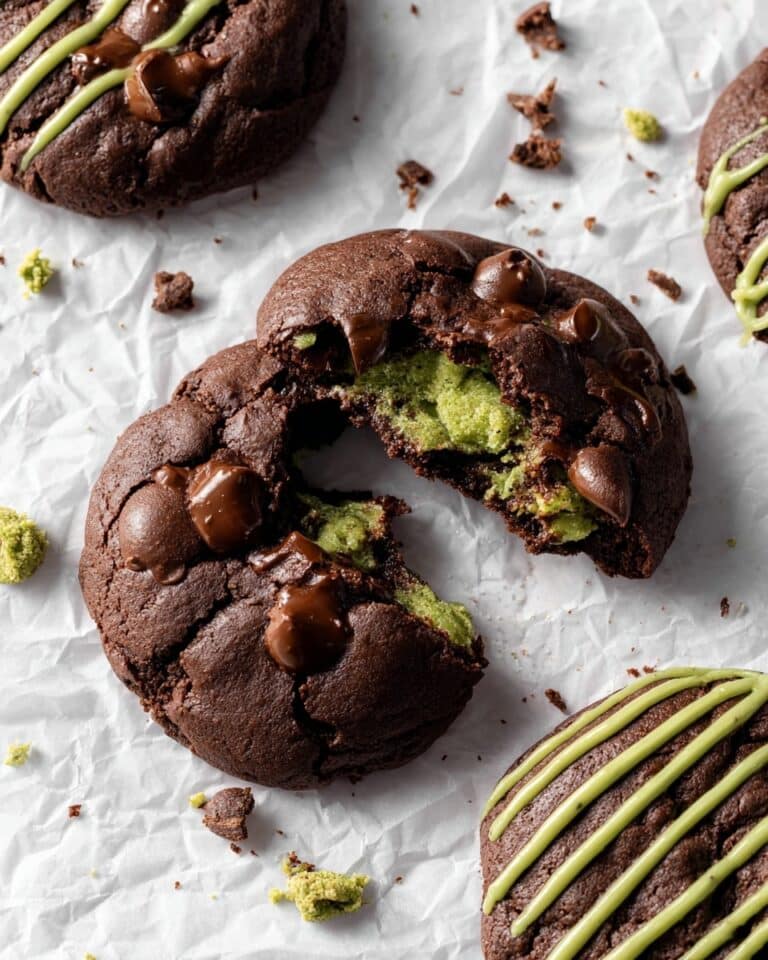 Viral Dubai Chocolate Bar Pistachio Cookies Recipe