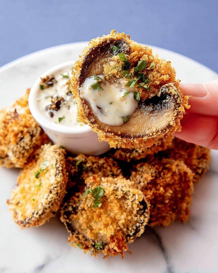 Air Fryer Ranch Mushrooms Recipe