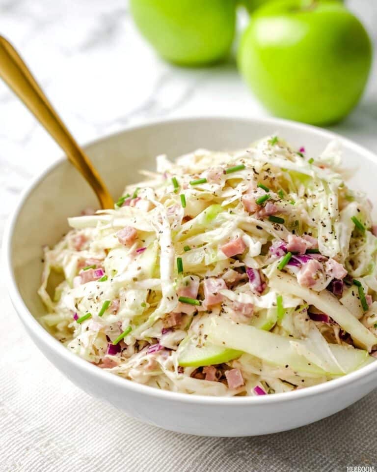 Apple Cabbage Coleslaw Recipe