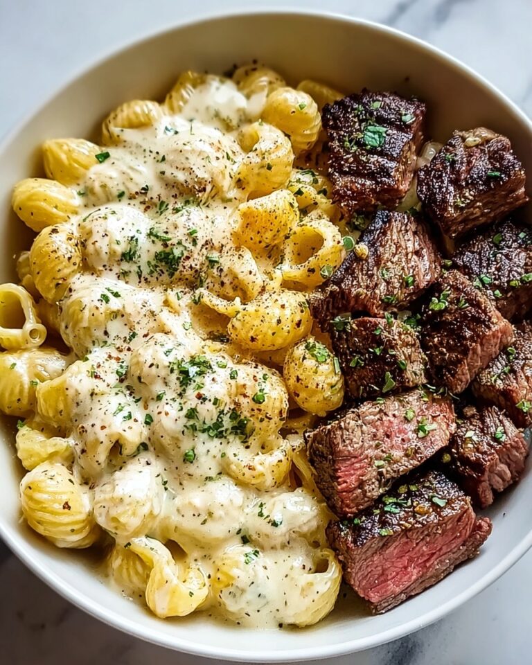 Savory Steak Bites & Pasta Recipe