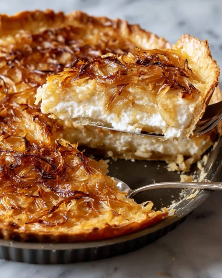 Caramelized Onion and Gruyère Cottage Cheese Bake Recipe