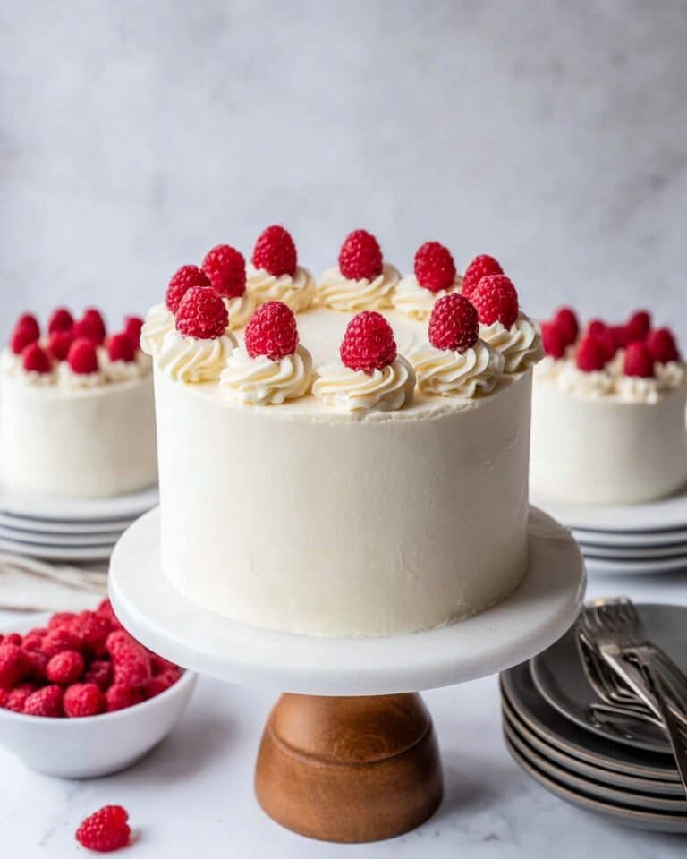 Almond Raspberry Cake Recipe