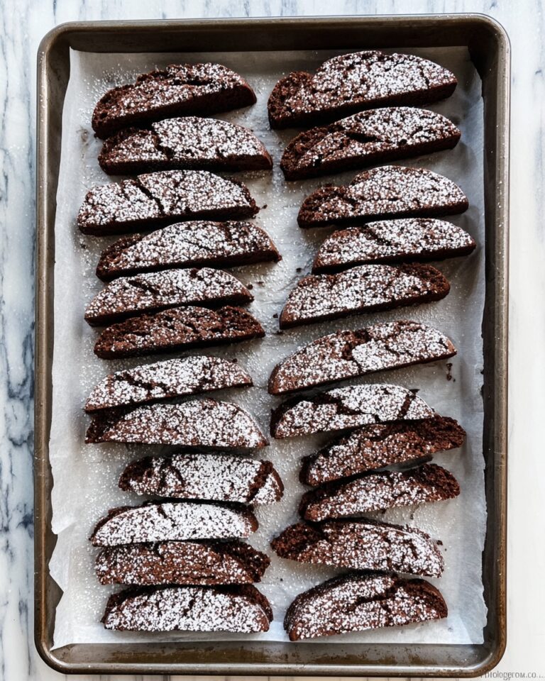 Christmas Double Chocolate Biscotti Recipe