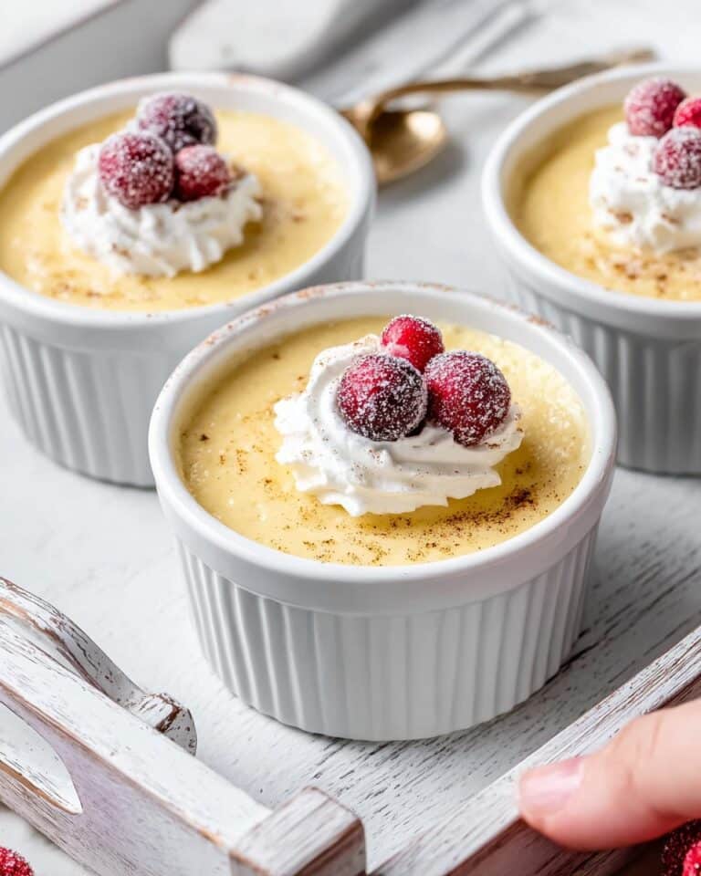 Homemade Eggnog Pudding Recipe