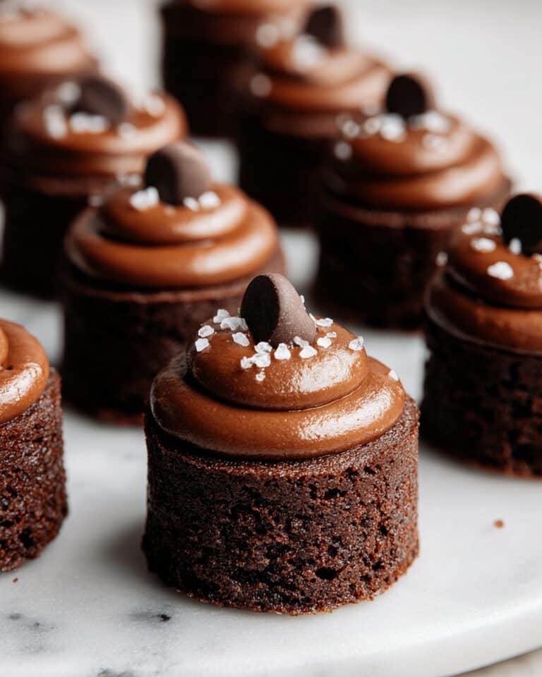 Brownie Petit Fours Recipe