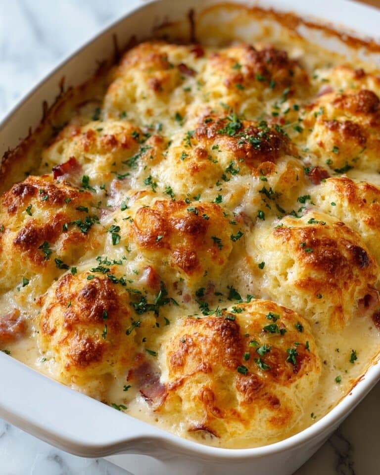 Chicken Bubble Biscuit Bake Casserole Recipe