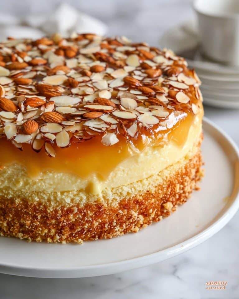German Bee Sting Cake (Bienenstich Kuchen) Recipe