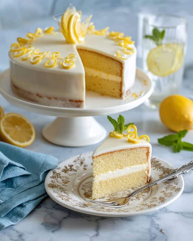 Limoncello Mascarpone Cake Recipe
