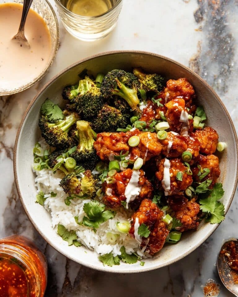 Sheet Pan Honey Buffalo Chicken with Broccoli Recipe