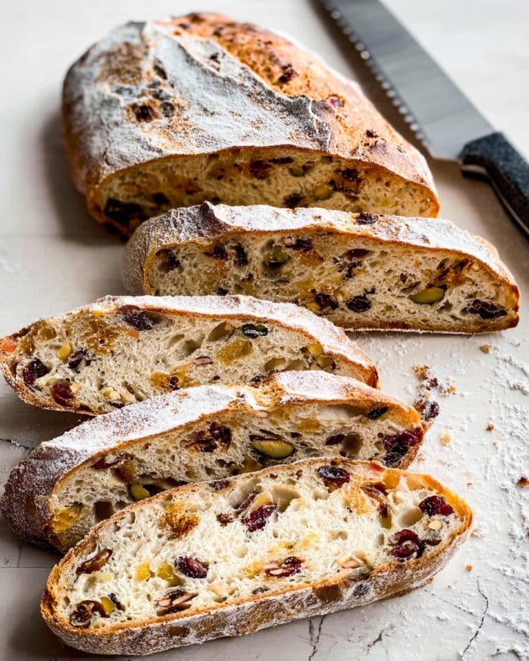 No Knead Trail Mix Bread Recipe