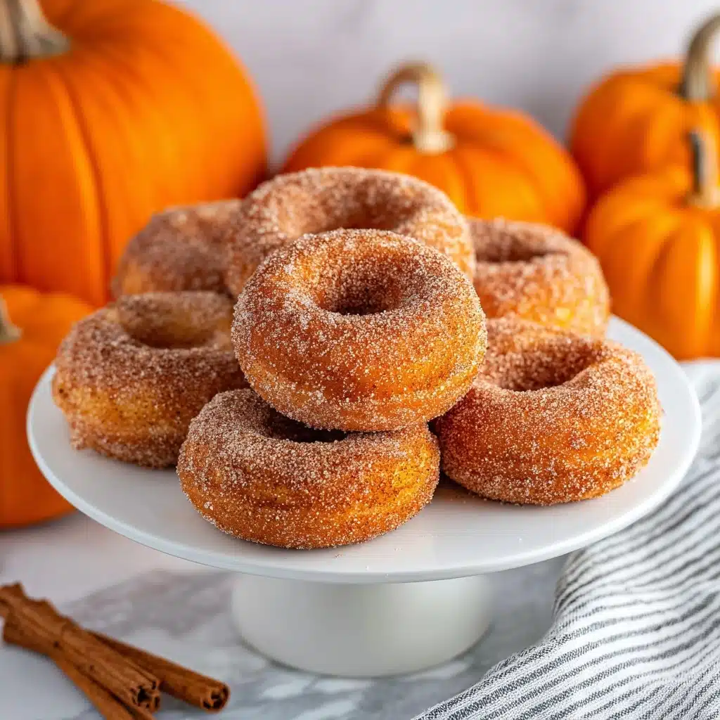 Easy Baked Pumpkin Donuts Recipe - Recipe Image