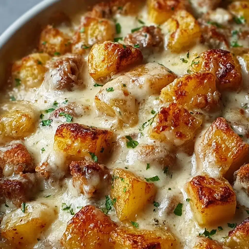 Garlic Parmesan Crockpot Chicken and Potatoes Recipe - Recipe Image