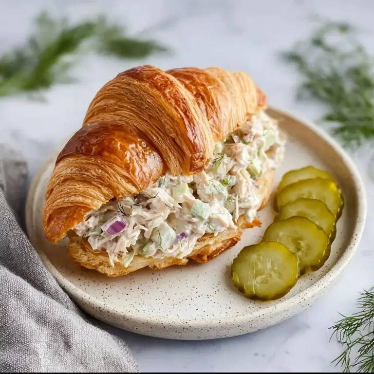 Savory Dill Pickle Chicken Salad Recipe