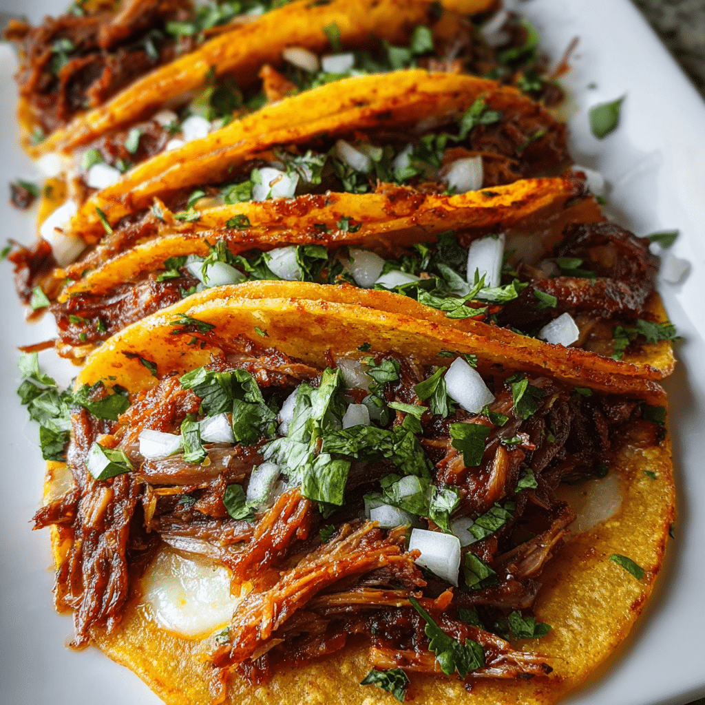 Crock Pot Birria Tacos Recipe - Recipe Image