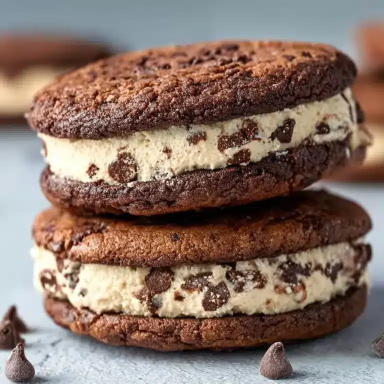Brownie Cookie Dough Sandwich Cookies Recipe
