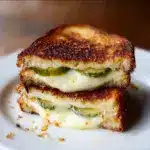 Crispy Dill Pickle Grilled Cheese Sandwich Recipe