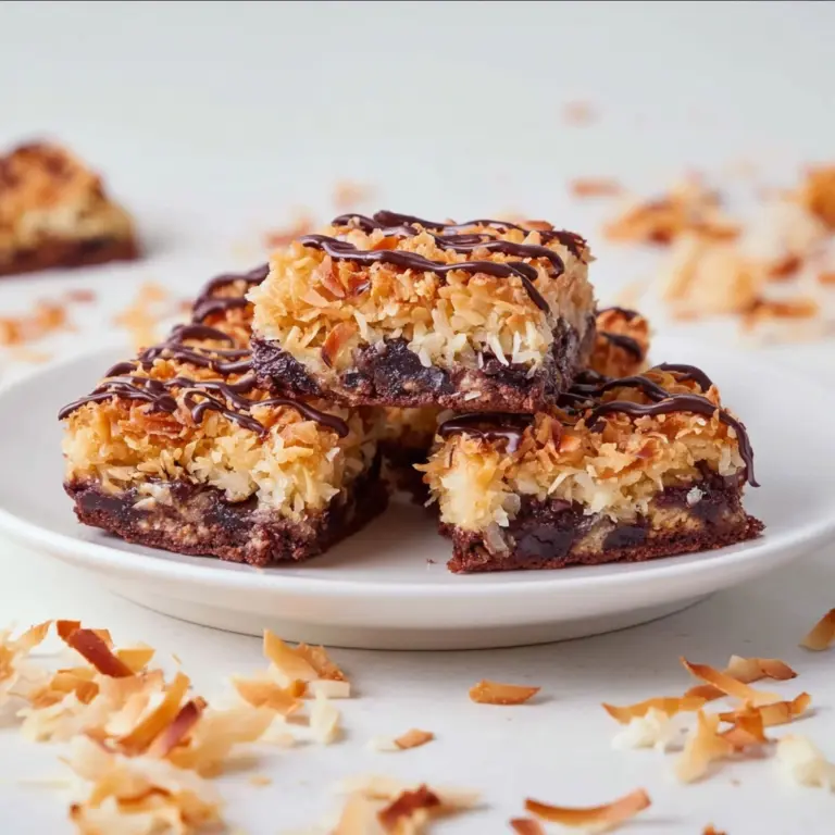 Samoa Brownies Recipe