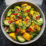 Thai Mango Cucumber Salad Recipe