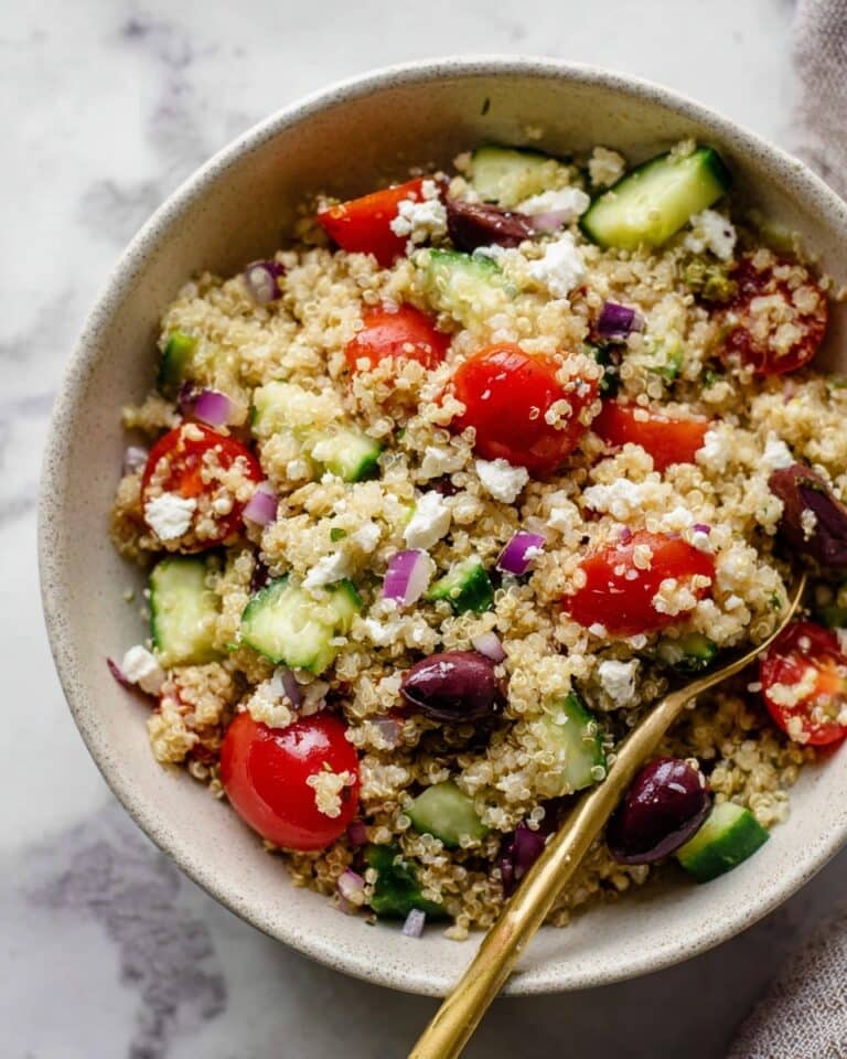 Mediterranean Quinoa Salad Recipe