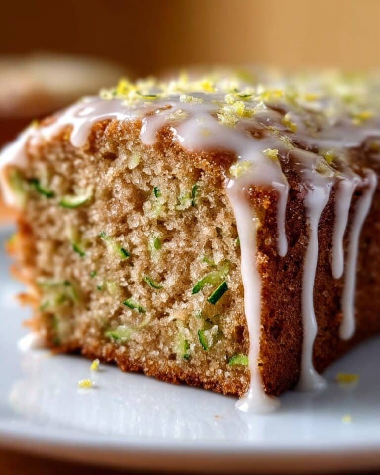 Amazing Secret in 1 Delicious Lemon Zucchini Bars with Glaze Recipe