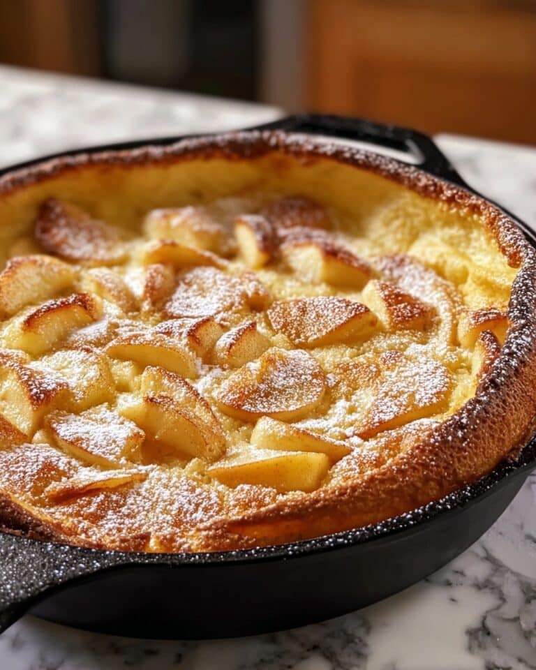 Apple Cinnamon German Pancake Recipe