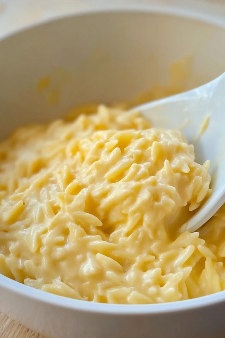 Creamy Cottage Cheese and Parmesan Orzo Recipe