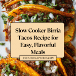 Crock Pot Birria Tacos Recipe