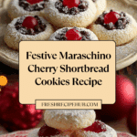 Christmas Maraschino Cherry Shortbread Cookies Recipe