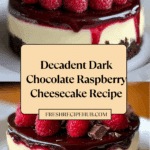 Dark Chocolate Raspberry Cheesecake Recipe