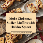 Moist Christmas Stollen Muffins Recipe
