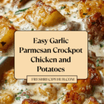 Garlic Parmesan Crockpot Chicken and Potatoes Recipe