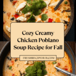 Creamy Chicken Poblano Soup Recipe