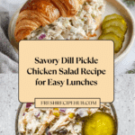 Savory Dill Pickle Chicken Salad Recipe