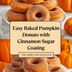 Easy Baked Pumpkin Donuts Recipe
