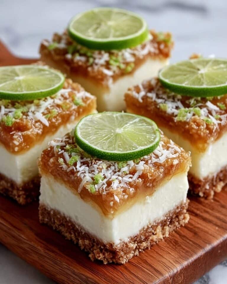 Tropical Chill Coconut Lime Bars Recipe