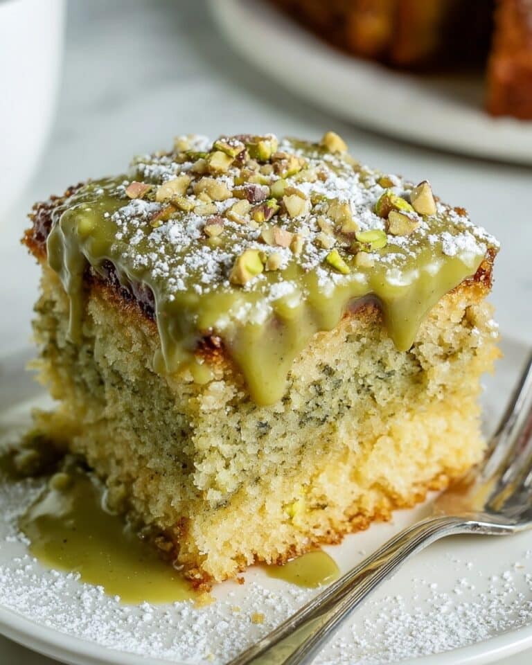 Vegan Pistachio Coffee Cake Recipe
