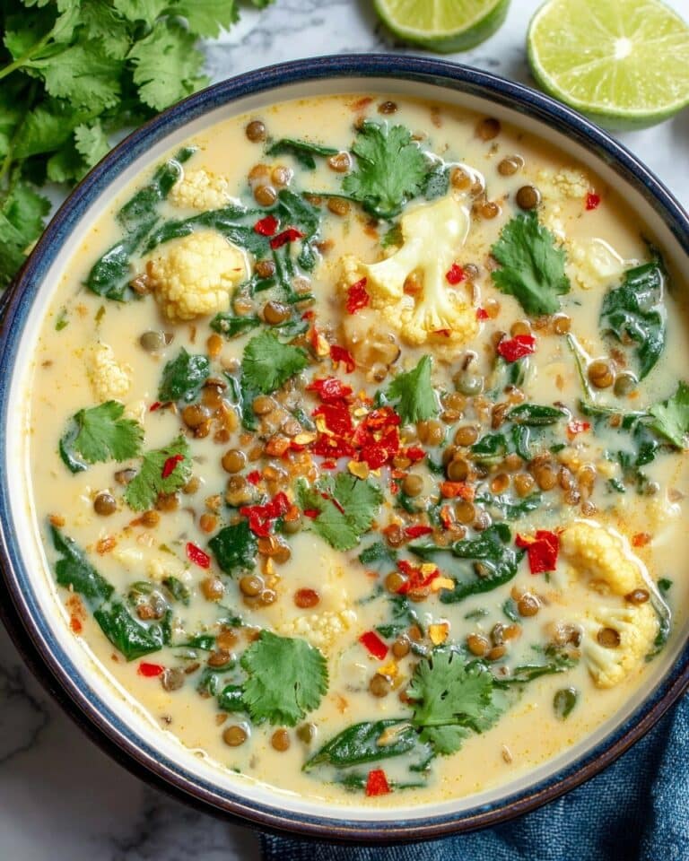 Lentil Cauliflower Soup Recipe