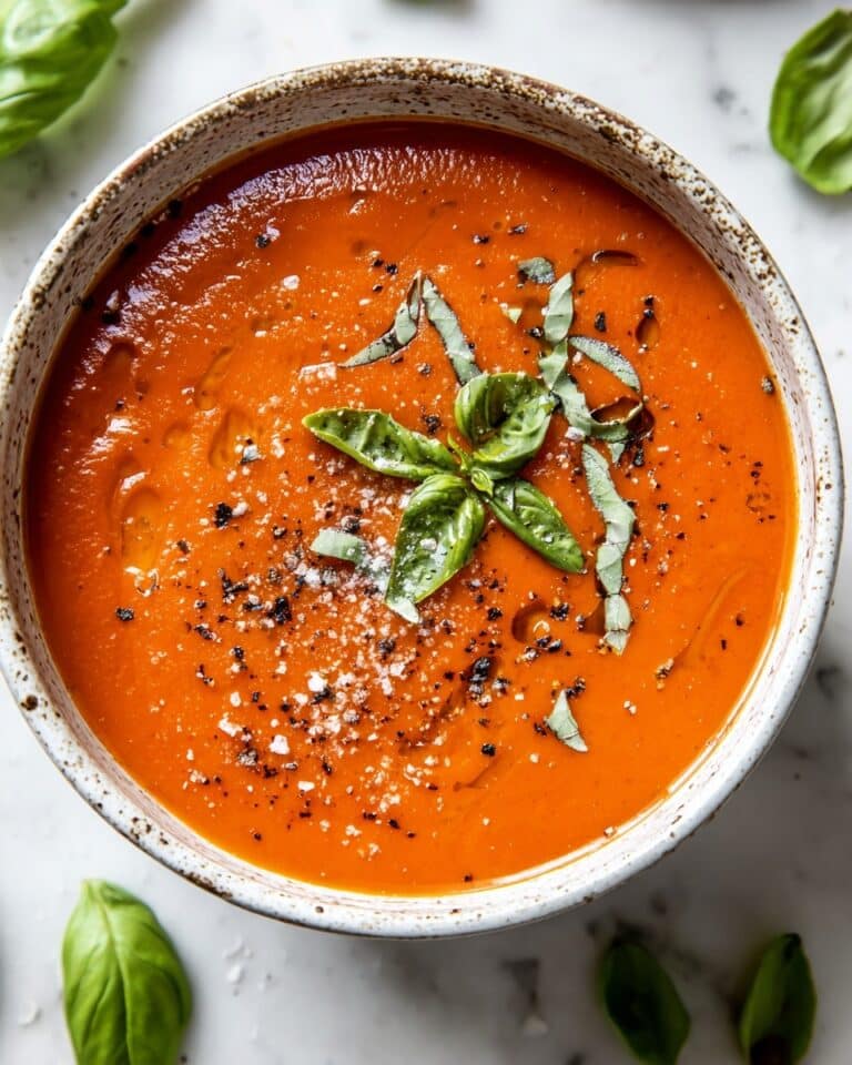 Creamy Cottage Cheese Tomato Soup Recipe