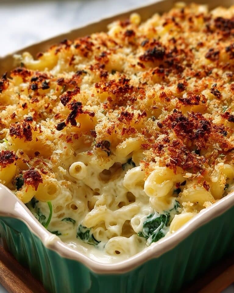 Creamed Spinach Mac & Cheese Recipe