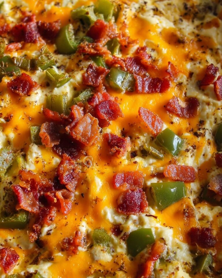 Cauliflower Jalapeño Popper Casserole Recipe