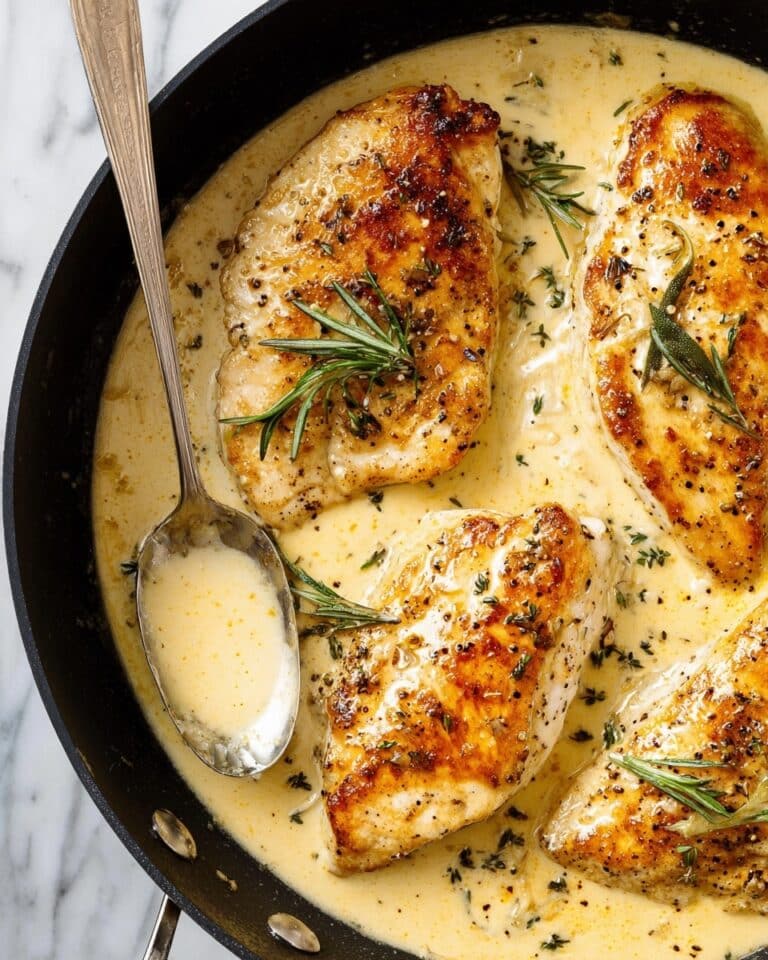 Creamy Dijon Rosemary Chicken Recipe