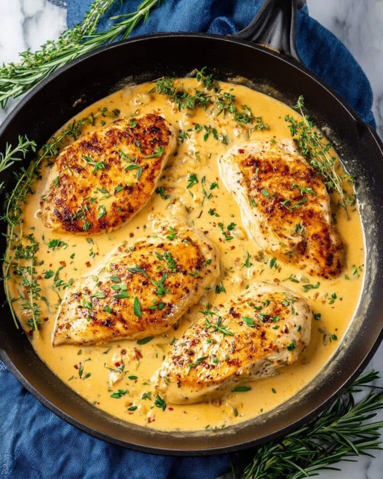 Creamy Mustard Chicken Recipe