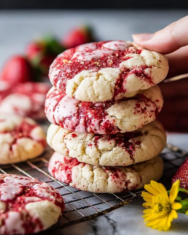Double Strawberry Sugar Cookies Recipe