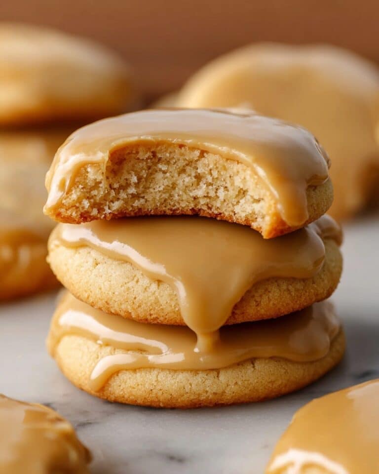 Soft Maple Cookies with Brown Butter Icing Recipe