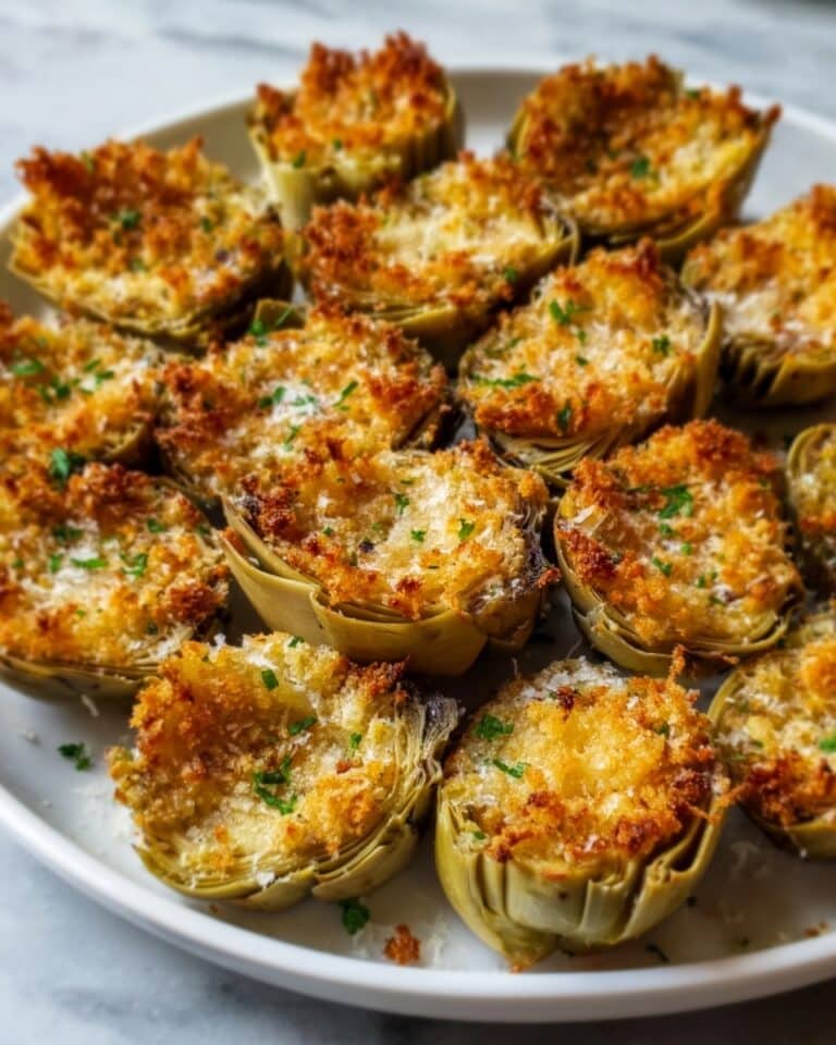 Crispy Parmesan Artichoke Hearts Recipe
